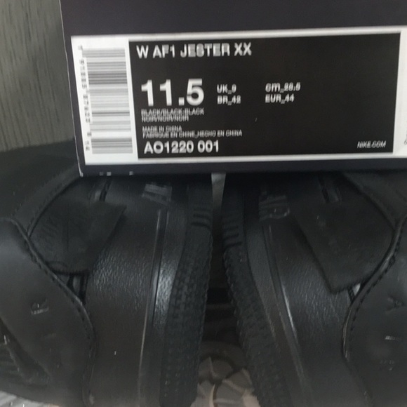 • NIKE AF1 JESTER XX black/black-black WMNS - Picture 3 of 8